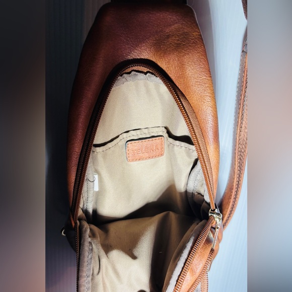 Brown Leather Sling Bag - Picture 3 of 4